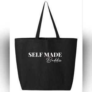 Self Made Baddie Tote Bag